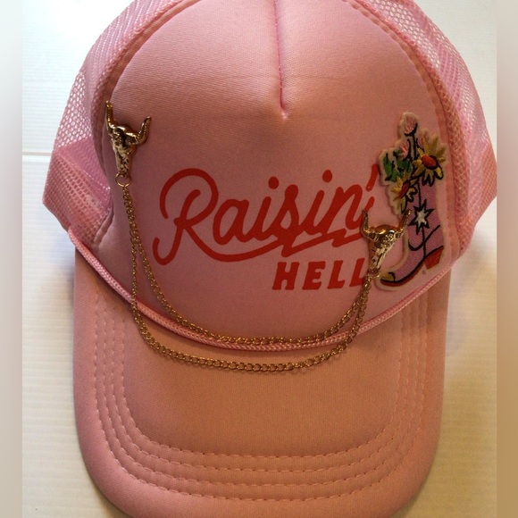 NEW! Raisin Hell UPCYCLING trucker hat
